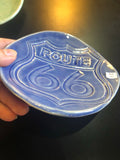 Stoneware tray