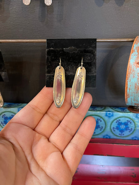 Vintage spoon earrings - One of a kind