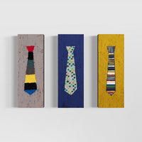 Tie No. 1 Small Stripes on the Left.  Created by Jose Ochoa