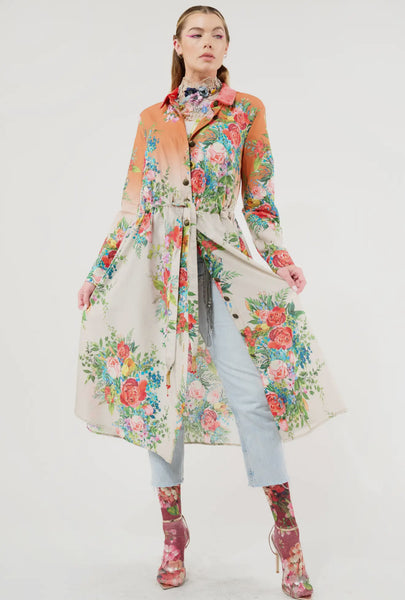 Zinnia shirt dress