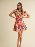 Lace trim dress *LAST ONE MEDIUM