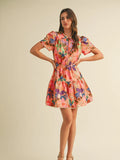 Lace trim dress *LAST ONE MEDIUM