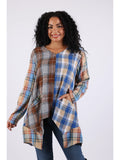 Tunic light flannel shirt