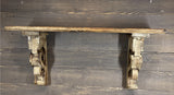 Rustic Wooden Wall Shelf Corbels-PICK UP AT WILD ROSE