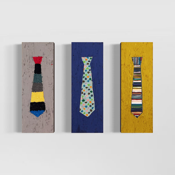 Tie No. 1 Small Stripes on the Left.  Created by Jose Ochoa